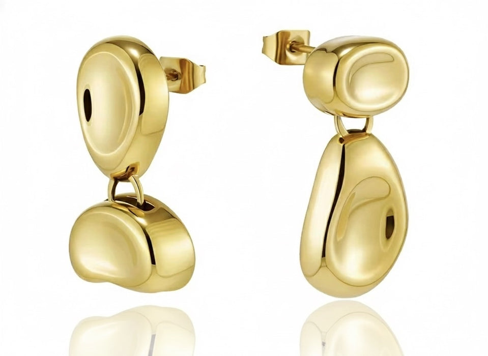 Muse – Sculptural Drop Earrings