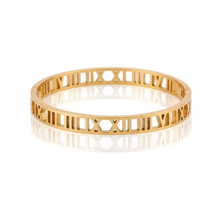 Roma - Sleek Roman Numerals Bracelet