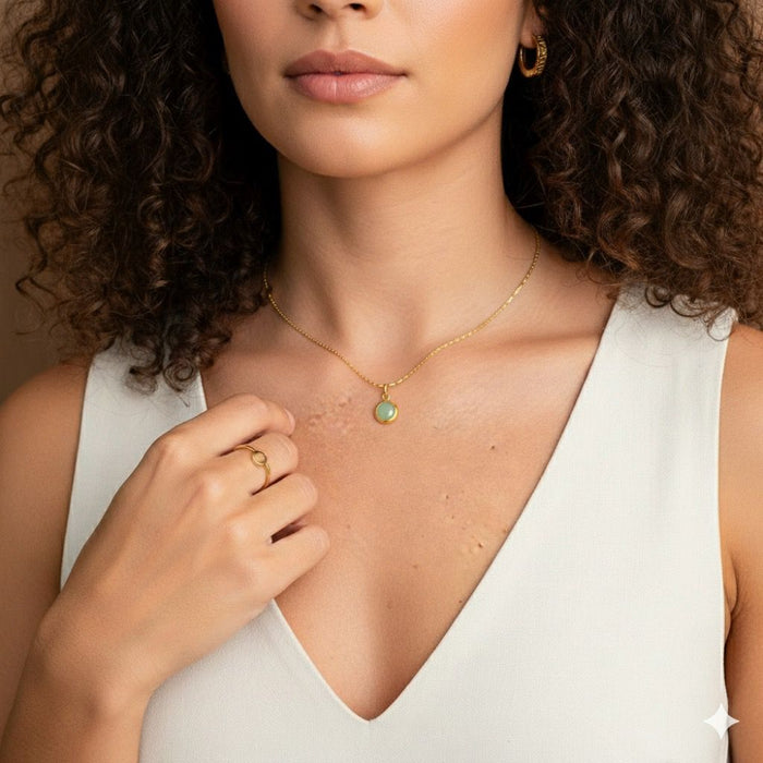 JADE - Delicate Beads Chain