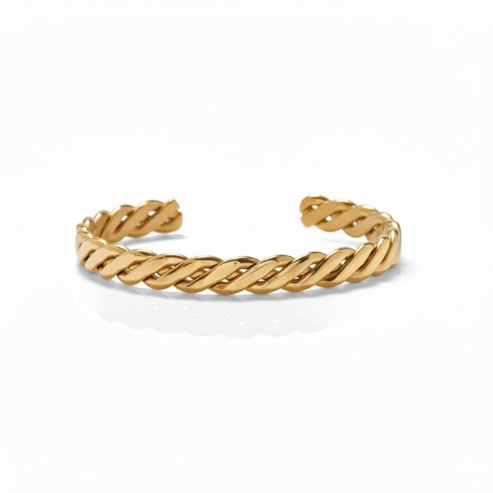 Shashi - Braided Cord Bangle Style Bracelet